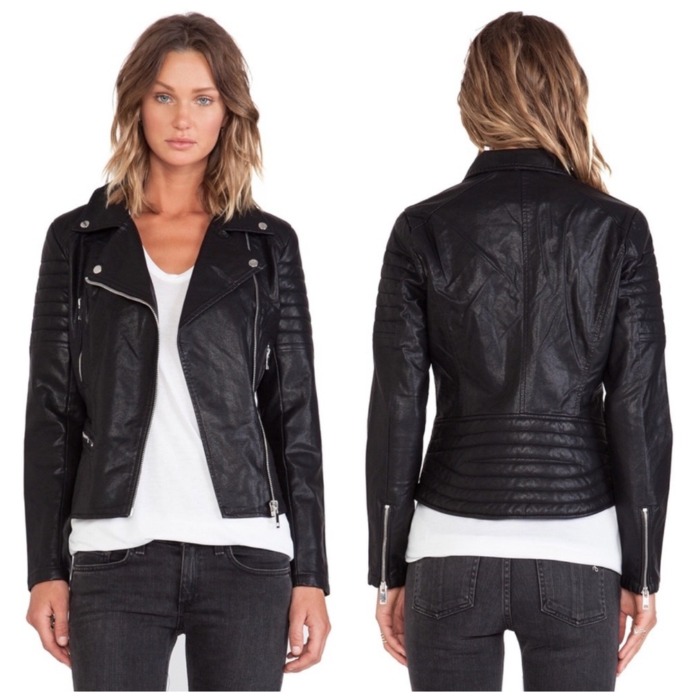 BlankNYC Frankenstorm Quilted Vegan Leather Jacket